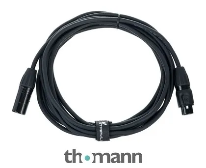 Stairville PDC5BK IP65 DMX Cable 5m 5pin