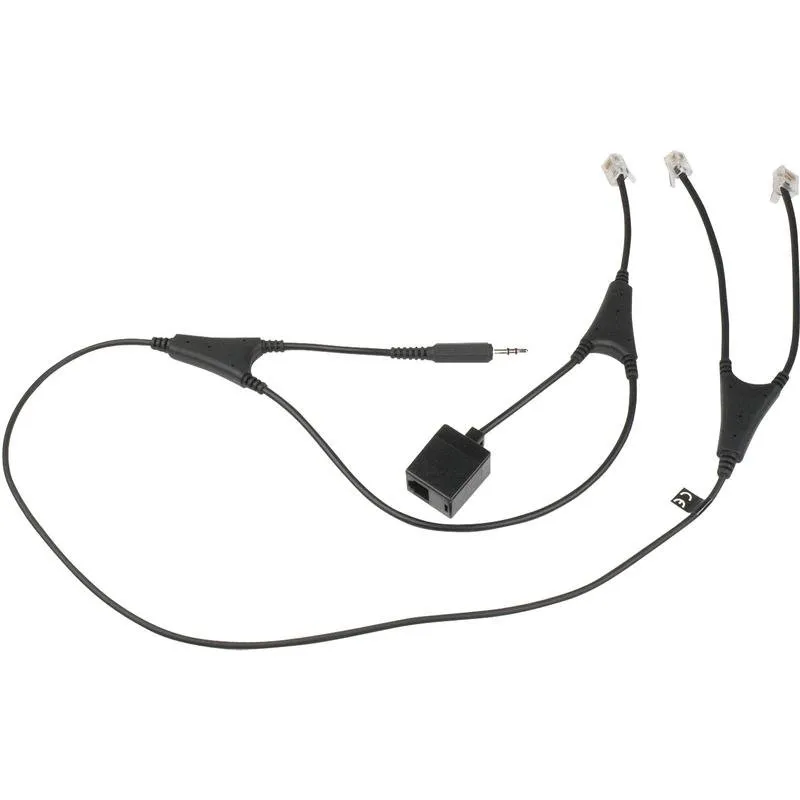 Auriculares Jabra Link 14201-09 sem fios com descolgador mecânico EHS para telefones Alcatel