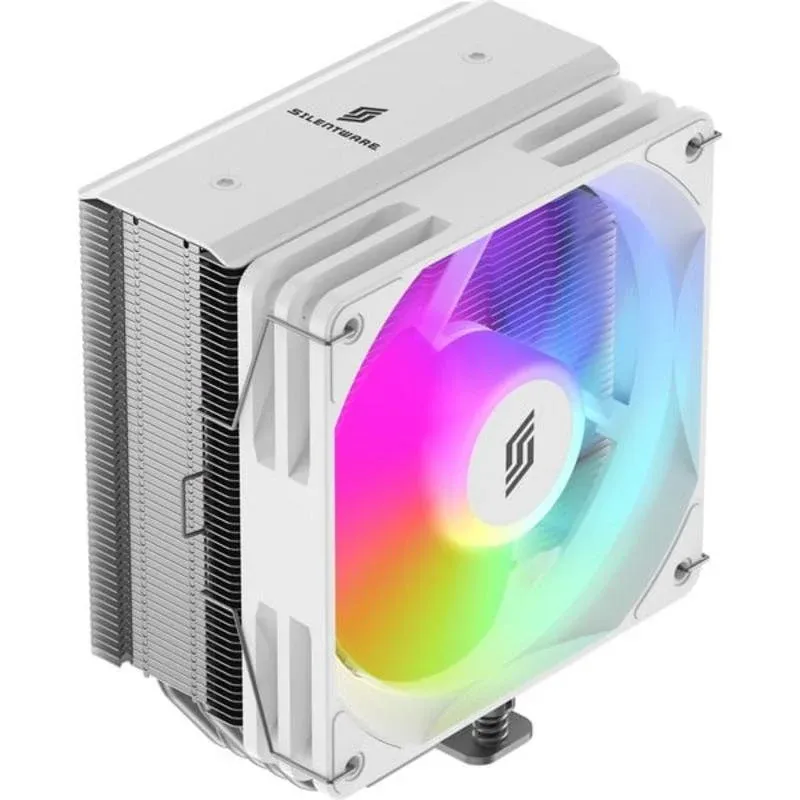 Refrigeração Ar Silentware Socket Intel e AMD Torre Única Bora RGB LED