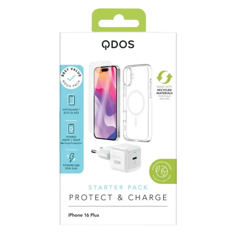 Starter Pack QDOS iPhone 16 Plus