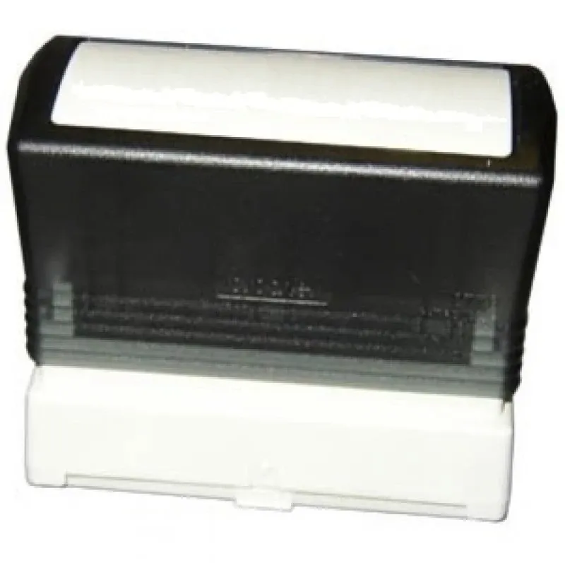 Suporte de carimbos Preto - Tamanho de 40mm x 90mm - 6 unidades