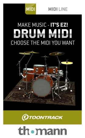 Toontrack Drum Midi Pack