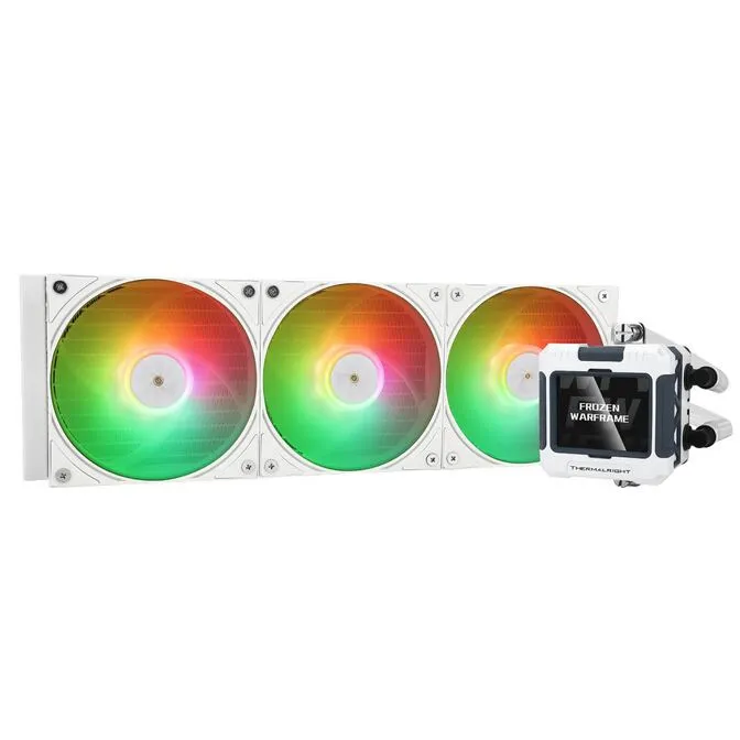 Water Cooler CPU AIO Thermalright Frozen Warframe ARGB Branco - 360mm