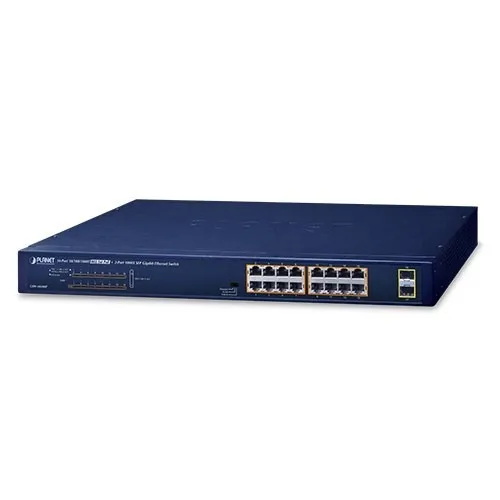 PLANET GSW-1820HP network switch Unmanaged Gigabit Ethernet GSW-1820HP