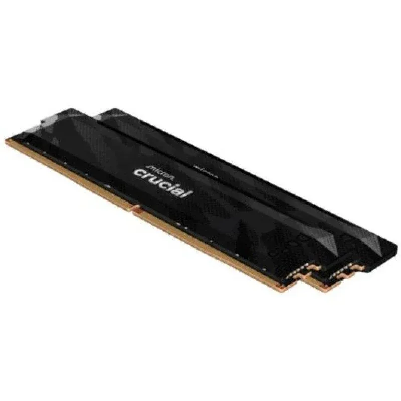 Memória RAM Crucial Pro CP2K16G64C32U5B 32GB 2x16GB DDR5 6400MHz CL32 XMP EXPO Preto