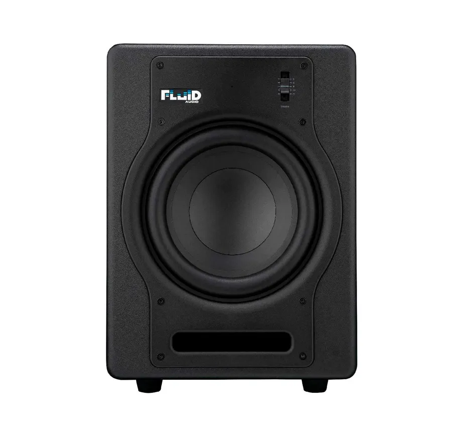 Monitor de Estúdio Fluid Audio F8S Subwoofer Preto