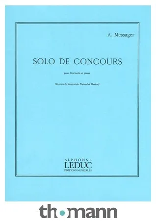 Alphonse Leduc Messager Solo de Concours