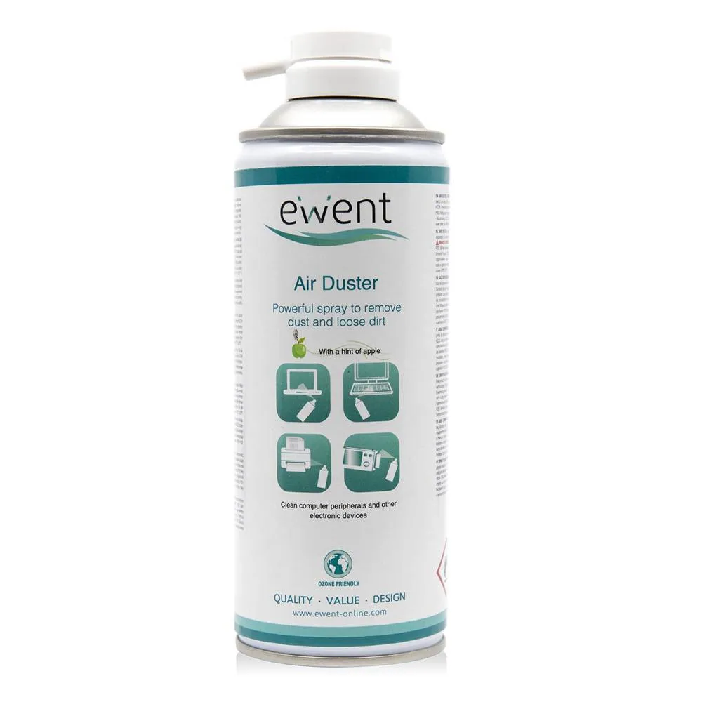 Spray de Limpeza Ewent EW5606 400ml c/Aroma Maçã