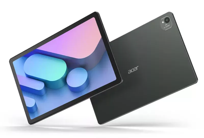 Tablet Acer ICONIA V11 V11-21M - MediaTek Helio G99 / 8GB RAM / 256GB eMMC / 11" IPS / Slot microSD / Wi-Fi 6 / Android 15 / Verde névoa