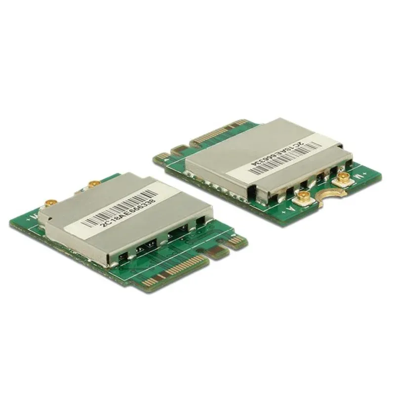 Placa de Rede DeLOCK 95254 M.2 Wi-Fi 5 433,3 Mbit/s WLAN Bluetooth 4.0