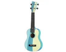 Ukulele Soprano VGS/GEWA Manoa Waimea W-SO-BL com Saco