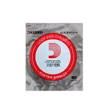Corda individual guitarra Gipsy Jazz D'Addario GJLE018W Silver Wound com laço