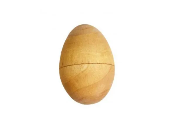 Terre Shaker Ovo Madeira 6 Cm