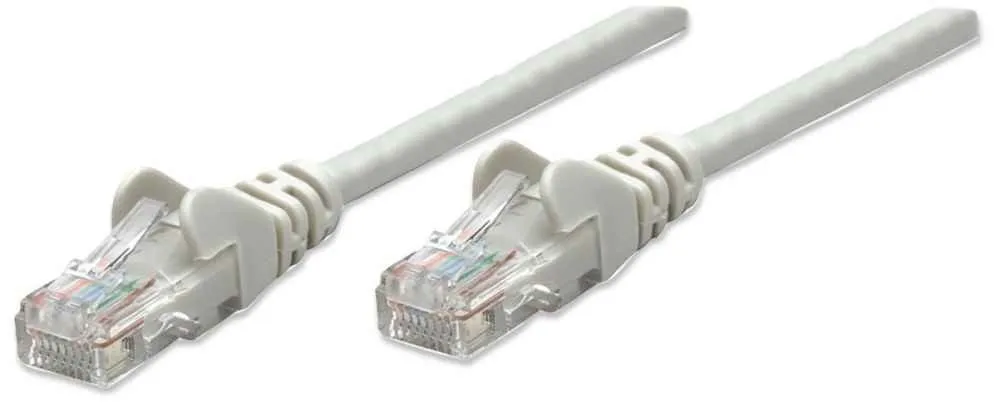 Intellinet Network Patch Cable, Cat5e, 3m, Grey, CCA, U/UTP 319768