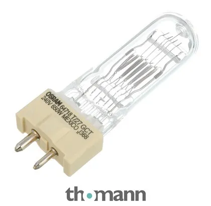 Osram T27 64718 GCT 650W 240V GY9.5