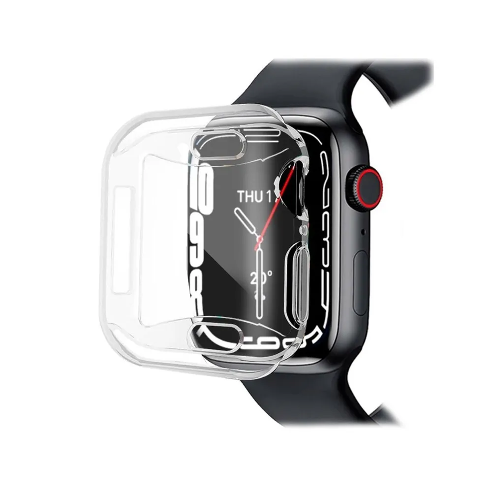 Capa Proteção Apple Watch Series 7 41mm Transparente