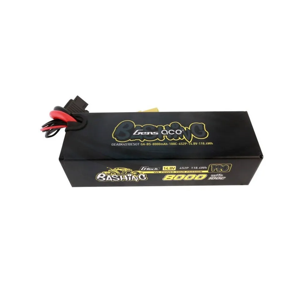 Gens Ace Bateria de drone 8000mAh 14.8V 100C 4S2P Lipo Pack