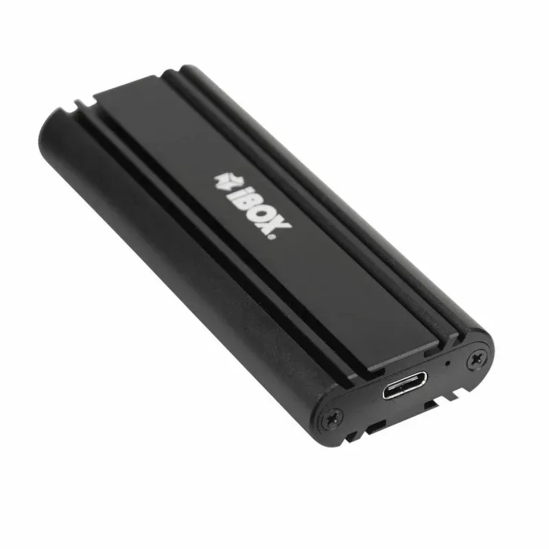 iBox HD-07 Caixa Externa USB 3.2 Gen2 para SSD M.2 NVMe Alumínio Preta