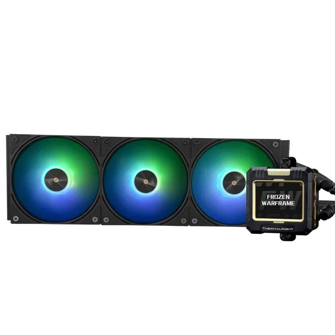 Water Cooler CPU AIO Thermalright Frozen Warframe ARGB Preto - 360mm