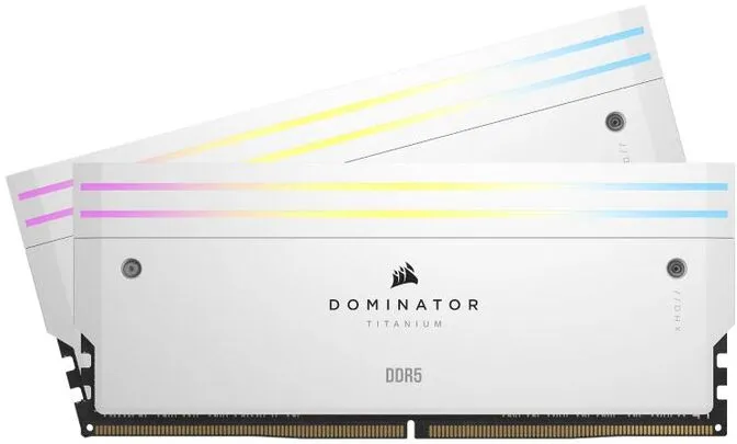 Corsair Kit 32GB (2 x 16GB) DDR5 7000MHz Dominator Titanium RGB White CL34