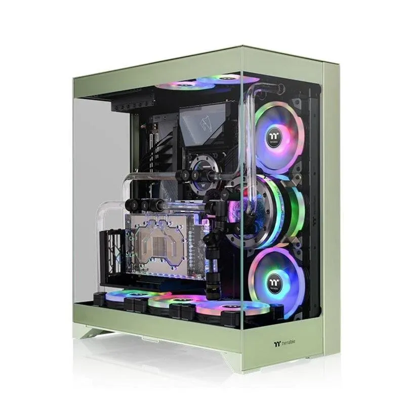 Caixa ATX Thermaltake CTE E550 TG Verde