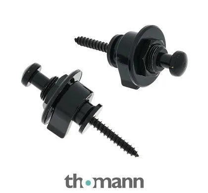 Grover S GP800B Strap Locks Black