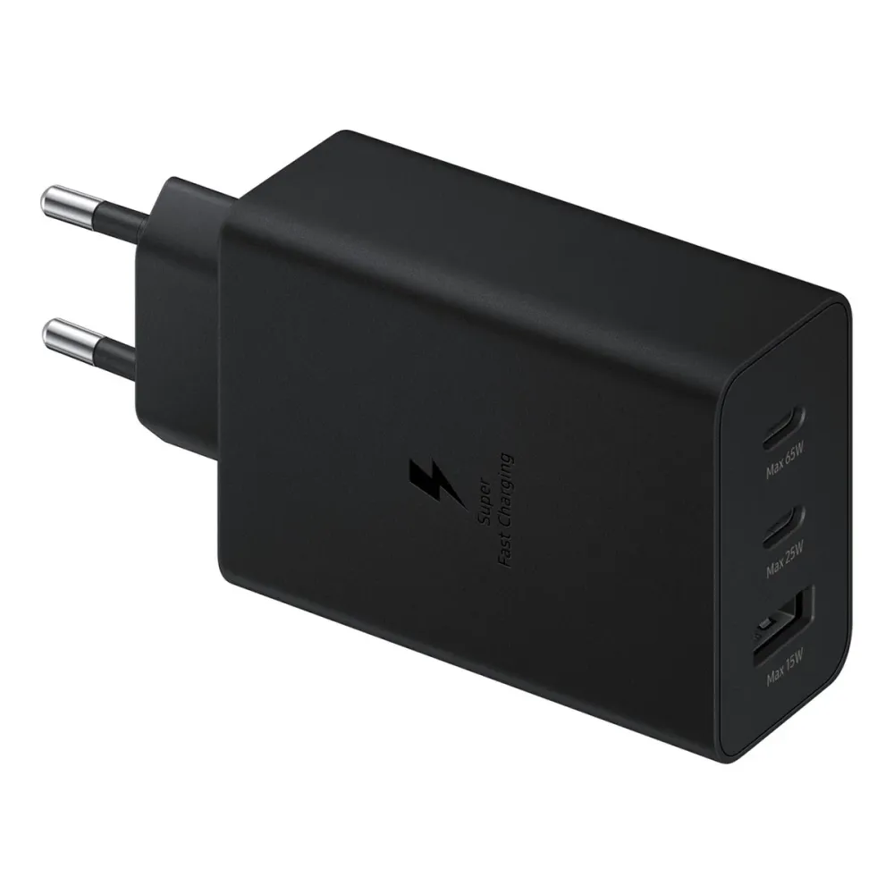Carregador Samsung Trio 65W EP-T6530NBEGEU Preto