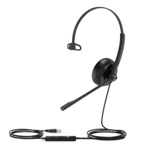 Yealink UH34 SE Mono Teams USB-A Auscultadores Com fios Fita 1308031