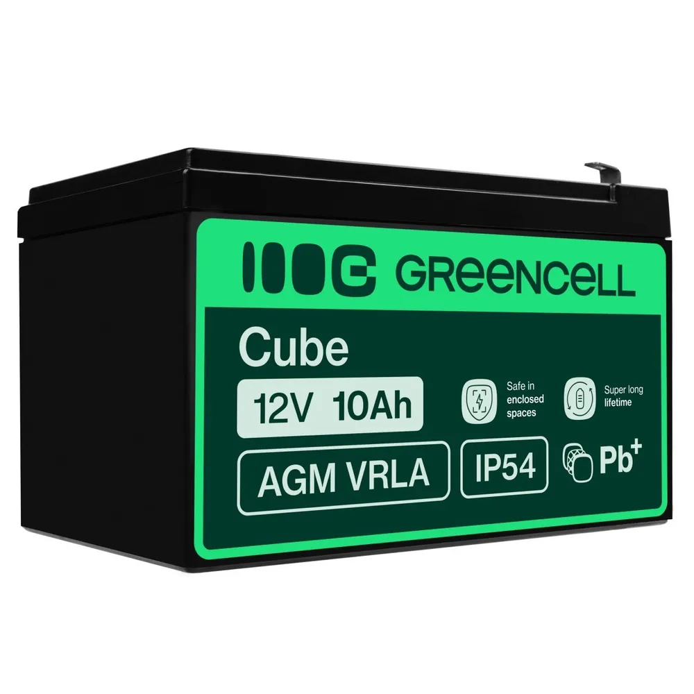 Green Cell AGM48 bateria UPS Chumbo-ácido selado (VRLA) 12 V 10 AGM48