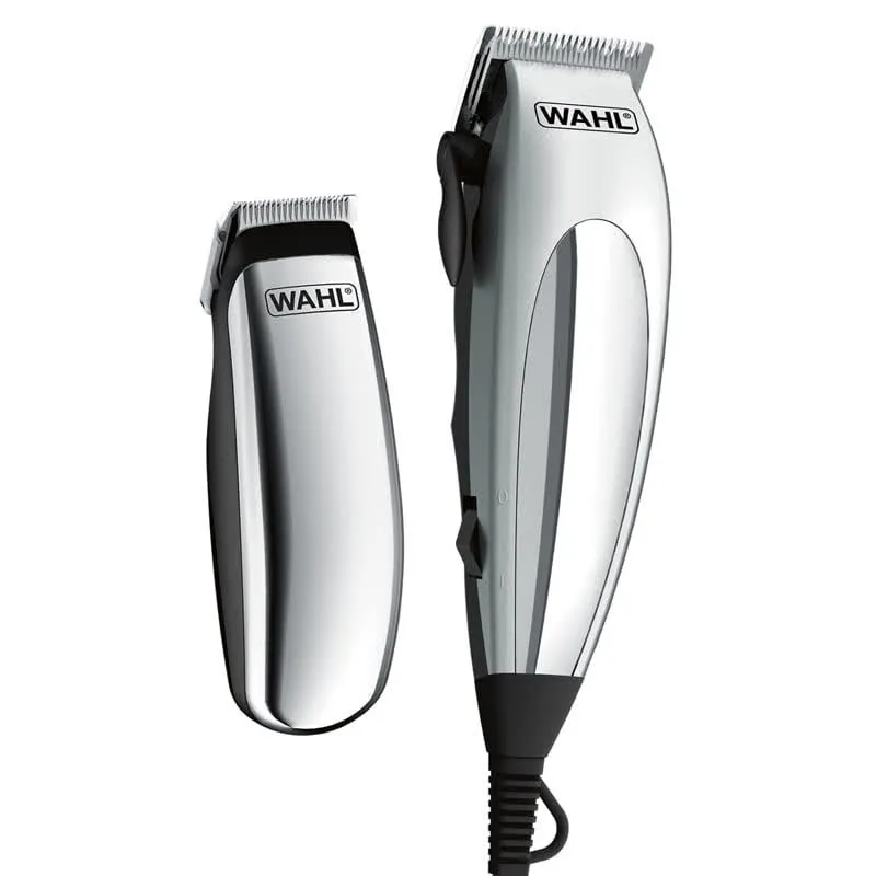 Máquina De Cortar Cabelo Wahl Deluxe Homepro + Aparador/ 16 Acessórios