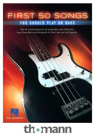 Hal Leonard First 50 Songs You Should Bass