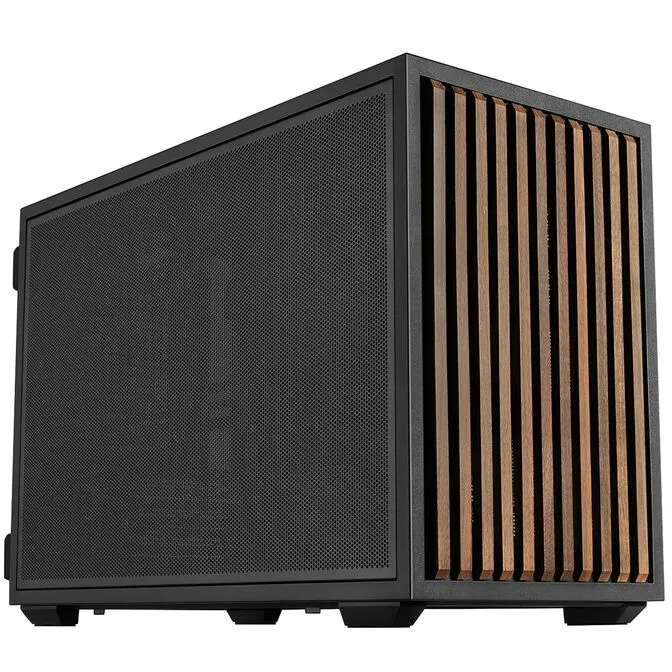 Caixa Micro-ATX Lian Li x Dan Cases B4 Preta Madeira