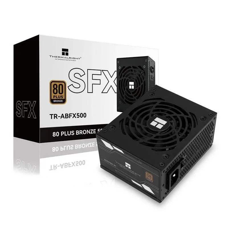 Fonte Alimentação Fonte de Alimentação Thermalright ABFX500B 500W Certificação 80 PLUS Bronze não modular