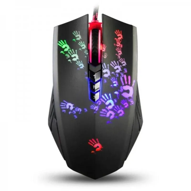 Bloody A60 Rato Gaming Ótico USB Destro com 8 Botões, 6200 DPI e RGB Preto