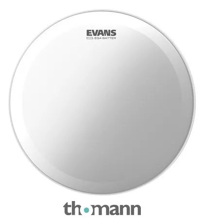 Evans 22" EQ4 Frosted Bass Drum