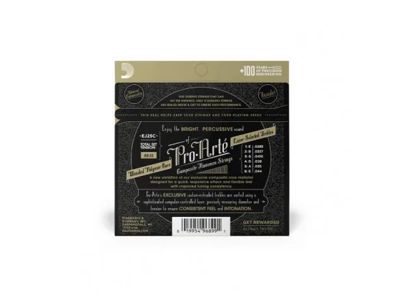 D'Addario EJ25C Flamenco Tension, Pro-Arté Composite