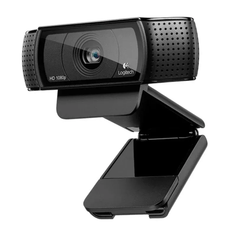 Webcam Logitech HD Pro C920 Full HD 1080p USB 2.0 Preto