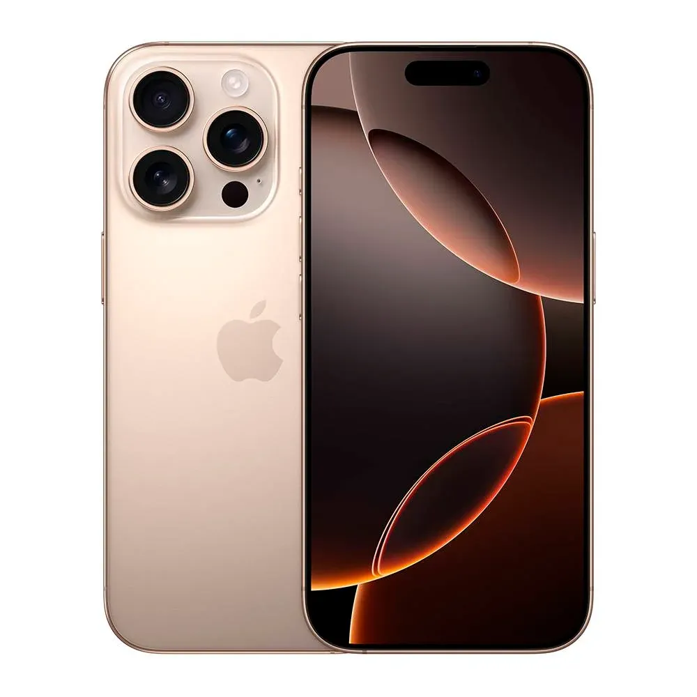 Smartphone Apple iPhone 16 Pro 6.3" 128GB Titânio Deserto