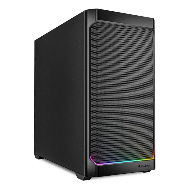 Caixa ATX Sharkoon MK4 RGB Strip Preto