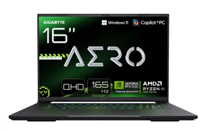 Portátil Gigabyte AERO X16 3VHL3PTC94AH 16" Ryzen 9 270 16GB DDR5 1TB RTX 5060 QHD+ 165Hz W11