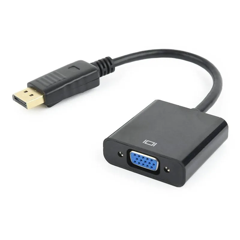Adaptador Gembird DisplayPort para VGA Preto