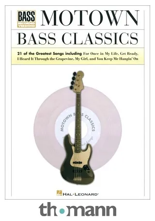 Hal Leonard Motown Bass Classics