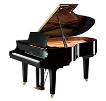Piano de Cauda Yamaha C3X PE Preto Polido 186 cm