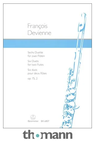 Bärenreiter Devienne Flötenduette op. 75/2
