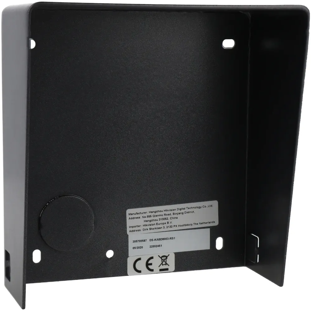 Cobertura de Chuva Hikvision para Vídeo Porteiro DS-KIS704EY - DS-KABD8003-RS1