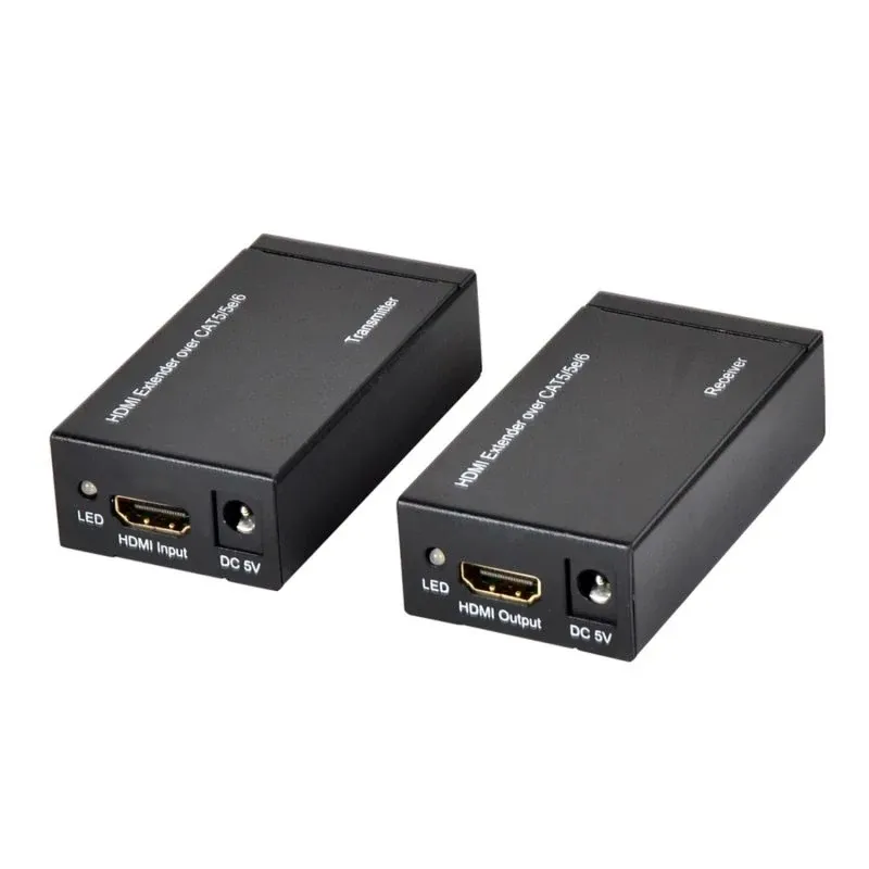 Kit extensor HDMI através de cabos UTP, até 60 metros