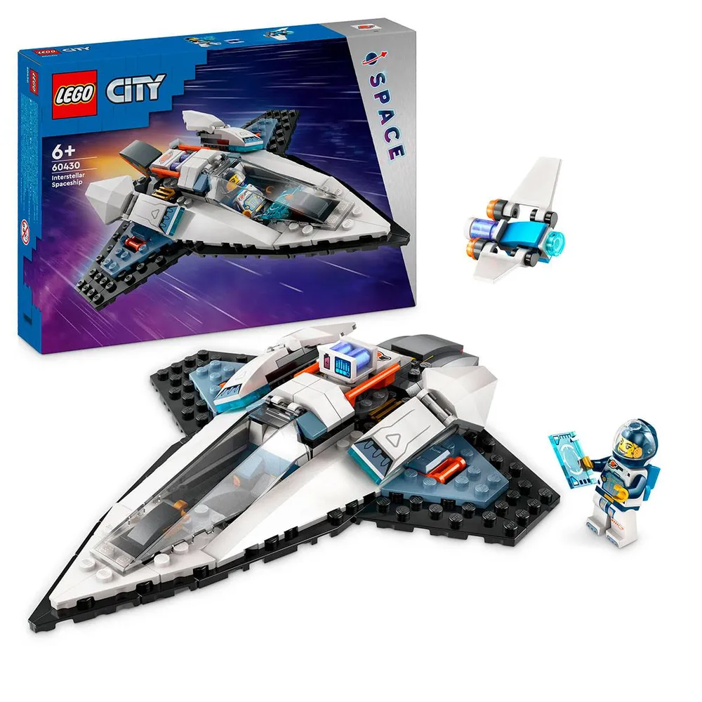 LEGO City: Nave Espacial Interestelar | Idades 6+ | 240 Peças | Item 60430