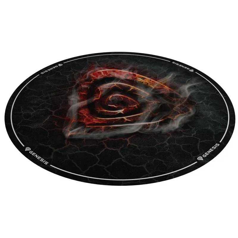 Genesis Tellur 400 Round Lava Tapete Redondo para Cadeira 100 cm