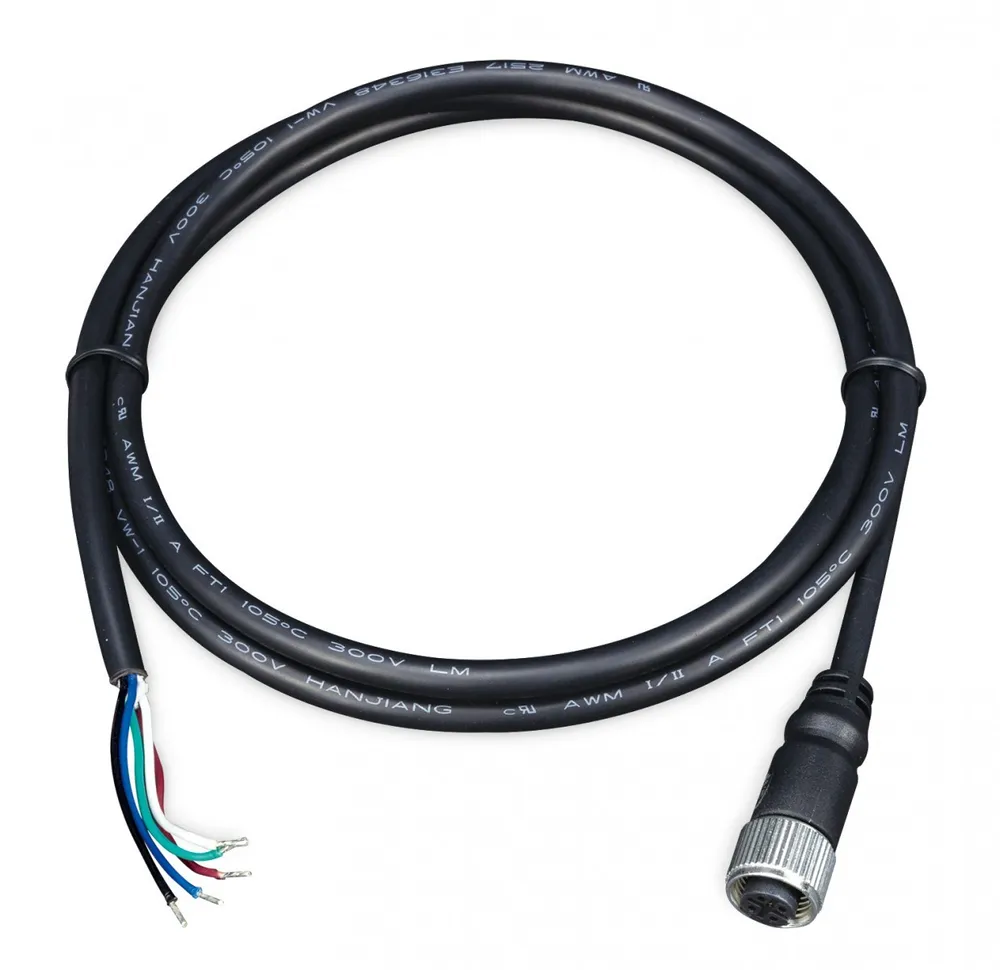 PLANET 5-Pin A-Coding M12 Female to fonte de CB-M12A5FF-120