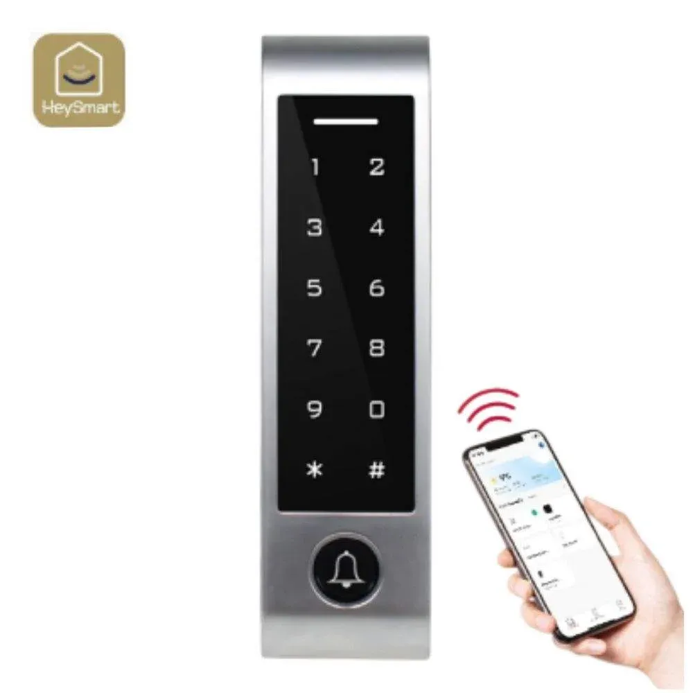 Leitor de controlo de acessos rfid c código pin wifi